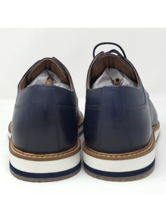 Thomas & Vine Glover Black Leather Plain Toe Derby  9.5M main image 6